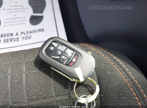 3CZRZ2H5XRM747215 2024 HONDA HR-V White Widok deski rozdzielczej