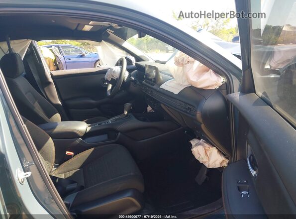 3CZRZ2H5XRM757744 2024 HONDA HR-V Turquoise Front interior view