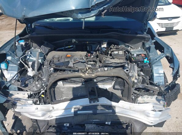 3CZRZ2H5XRM757744 2024 HONDA HR-V Turquoise Rear view