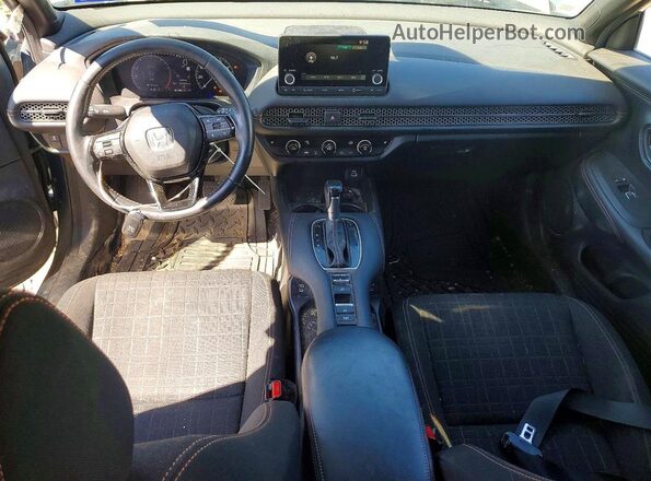 3CZRZ2H5XRM772096 2024 HONDA HR-V Blue Vista del salpicadero