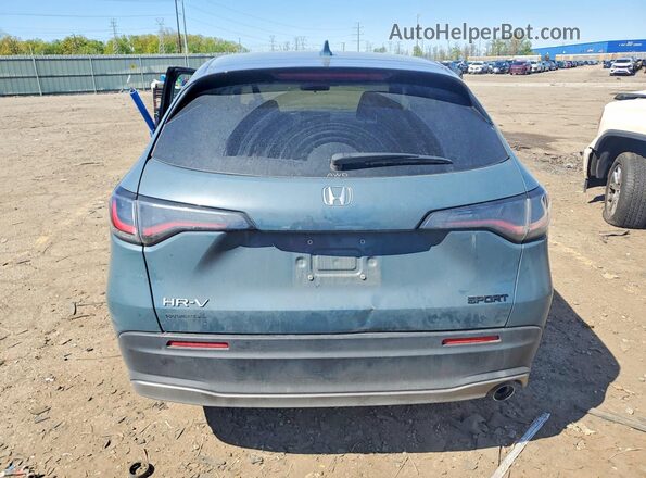 3CZRZ2H5XRM772096 2024 HONDA HR-V Blue Vista trasera