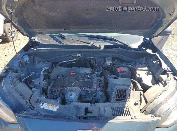 3CZRZ2H5XRM772096 2024 HONDA HR-V Blue Vista del compartimento del motor