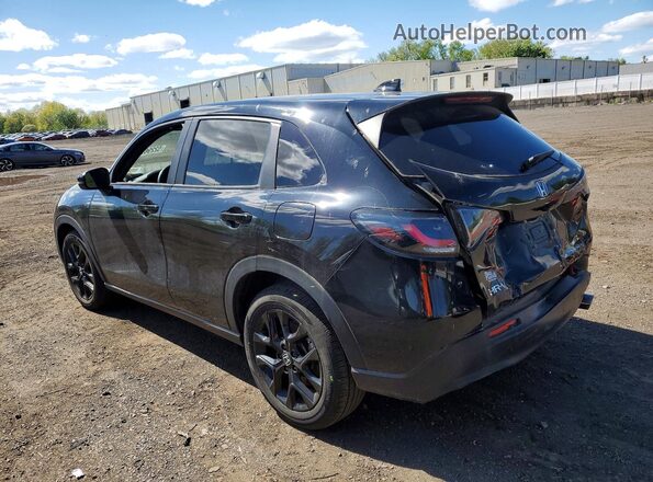 3CZRZ2H5XRM781784 2024 HONDA HR-V Black Հետևի ձախ