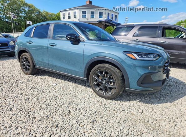 3CZRZ2H5XRM786161 2024 HONDA HR-V Teal Передня права чверть