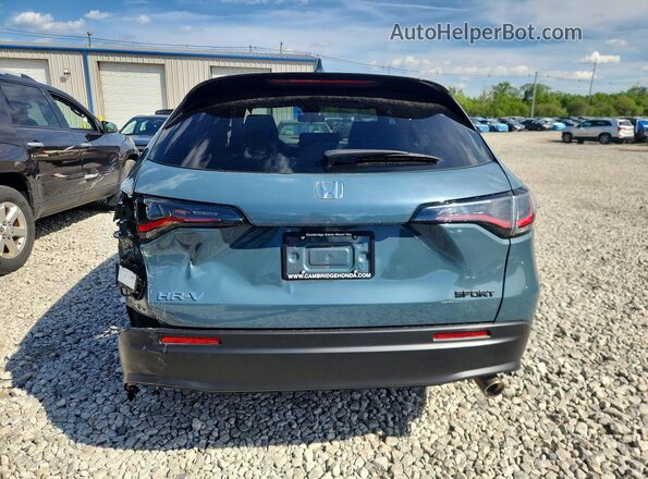 3CZRZ2H5XRM786161 2024 HONDA HR-V Teal Вид ззаду