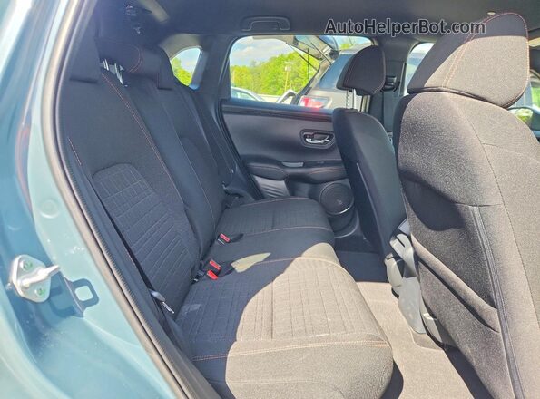 3CZRZ2H5XRM786161 2024 HONDA HR-V Teal Вид задньої частини салону
