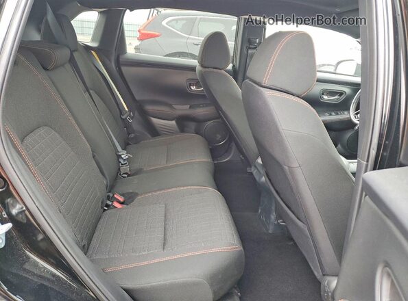 3CZRZ2H5XSM110105 2025 HONDA HR-V Black უკანა სალონის ხედი