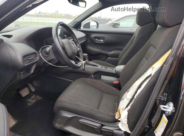 3CZRZ2H5XSM110105 2025 HONDA HR-V Black წინა სალონის ხედი