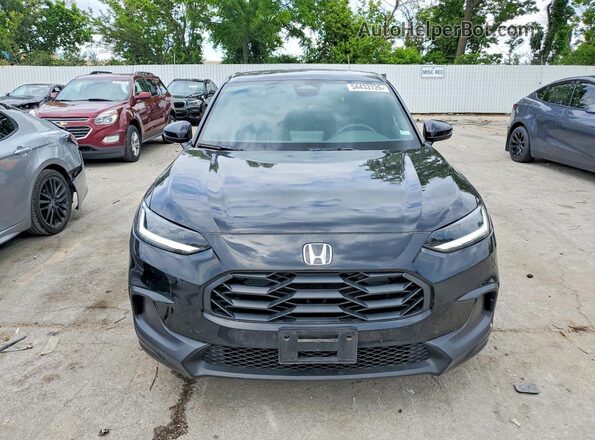 3CZRZ2H5XSM725527 2025 HONDA HR-V Black Դիմացի տեսք