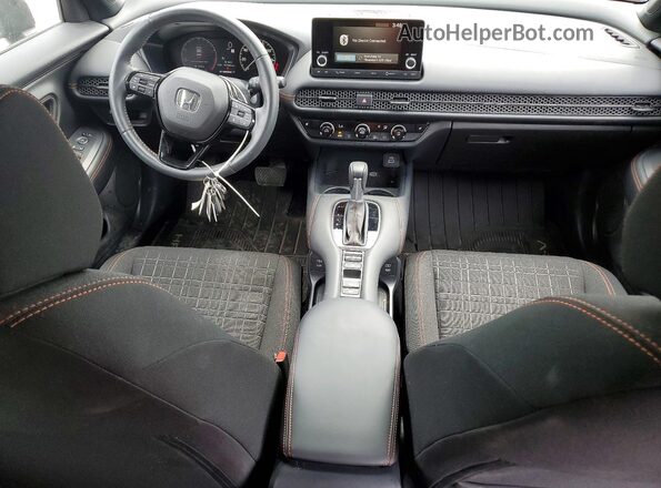 3CZRZ2H5XSM725527 2025 HONDA HR-V Black Առջևի վահանակի տեսք
