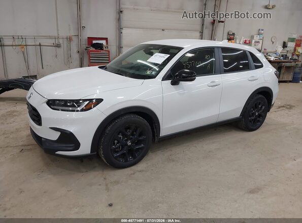 3CZRZ2H5XSM738312 2025 HONDA HR-V Белый Передняя левая четверть