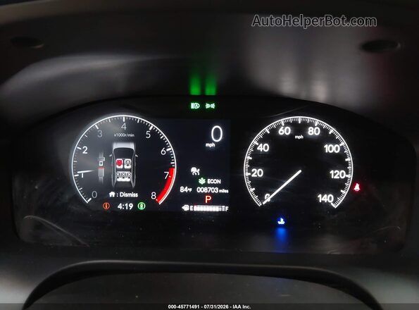 3CZRZ2H5XSM738312 2025 HONDA HR-V Белый Вид задних сидений