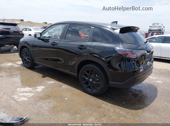 3CZRZ2H5XSM775439 2025 HONDA HR-V Black Trasero izquierdo
