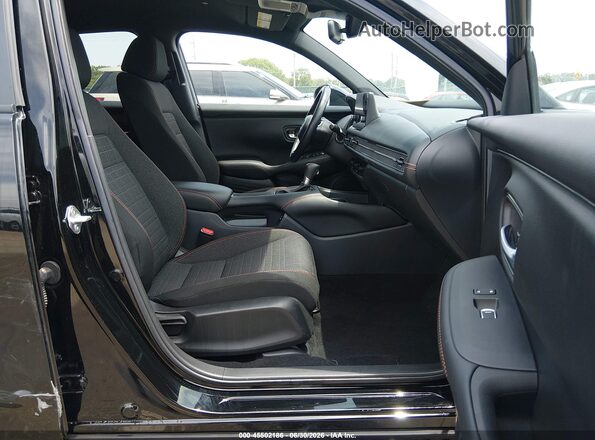 3CZRZ2H5XSM775439 2025 HONDA HR-V Black Vista interior delantera