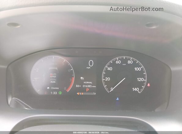 3CZRZ2H5XSM775439 2025 HONDA HR-V Black Vista de los asientos traseros