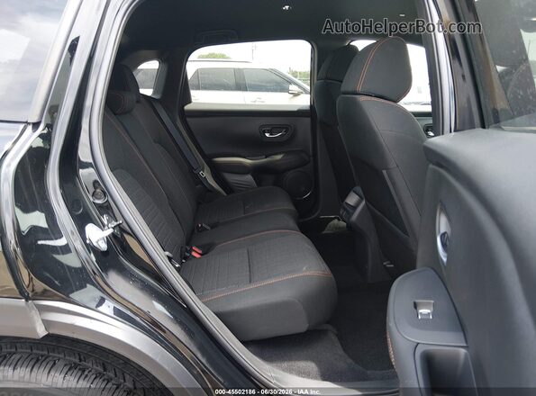 3CZRZ2H5XSM775439 2025 HONDA HR-V Black Vista de la etiqueta del VIN