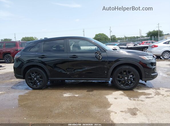 3CZRZ2H5XSM775439 2025 HONDA HR-V Black Vista interior trasera