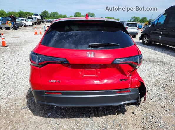3CZRZ2H5XSM781192 2025 HONDA HR-V Red Հետևի տեսք