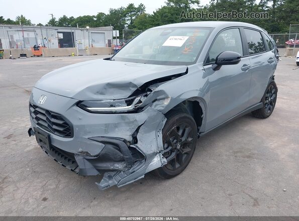 3CZRZ2H5XSM795982 2025 HONDA HR-V Gray Front left