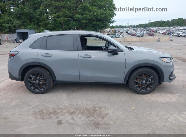3CZRZ2H5XSM795982 2025 HONDA HR-V Gray 360 interior view