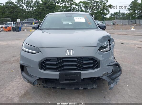 3CZRZ2H5XSM795982 2025 HONDA HR-V Gray Rear interior view