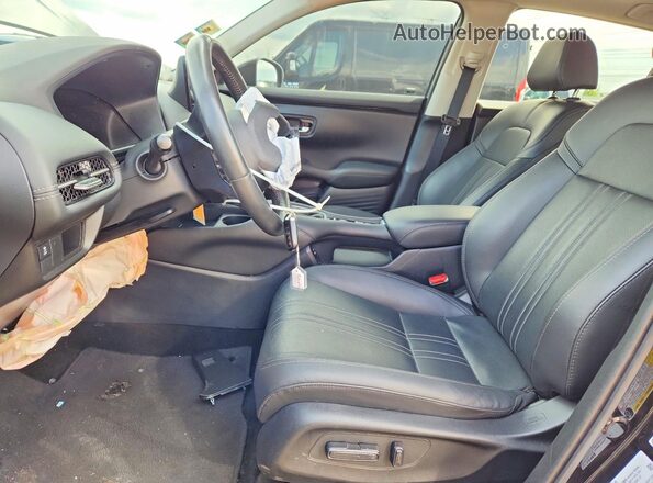 3CZRZ2H71RM770044 2024 HONDA HR-V Black წინა სალონის ხედი
