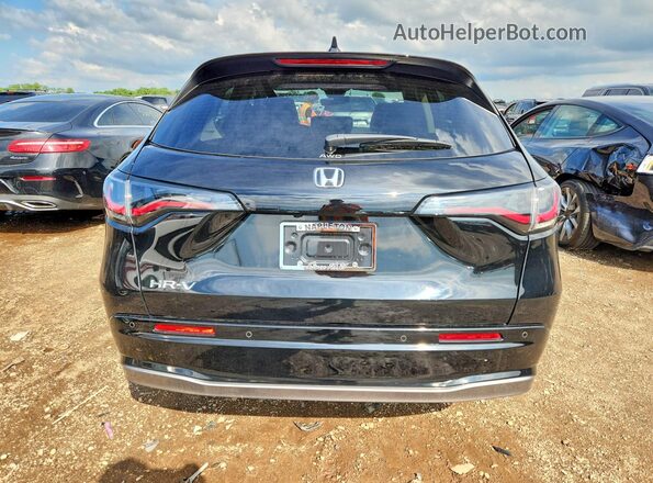 3CZRZ2H71RM770044 2024 HONDA HR-V Black უკანა ხედი