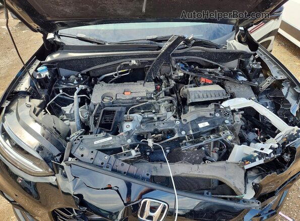 3CZRZ2H71RM770044 2024 HONDA HR-V Black უკანა სალონის ხედი