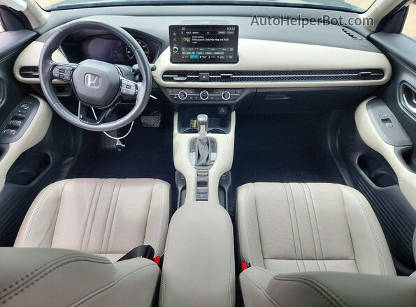 3CZRZ2H71RM776085 2024 HONDA HR-V Gray Вид панелі приладів