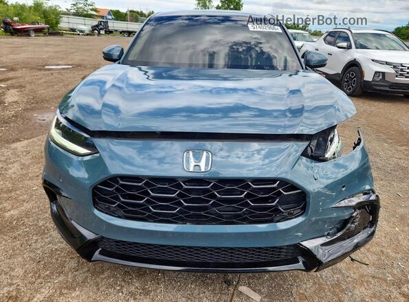 3CZRZ2H71SM748602 2025 HONDA HR-V Green წინა ხედი