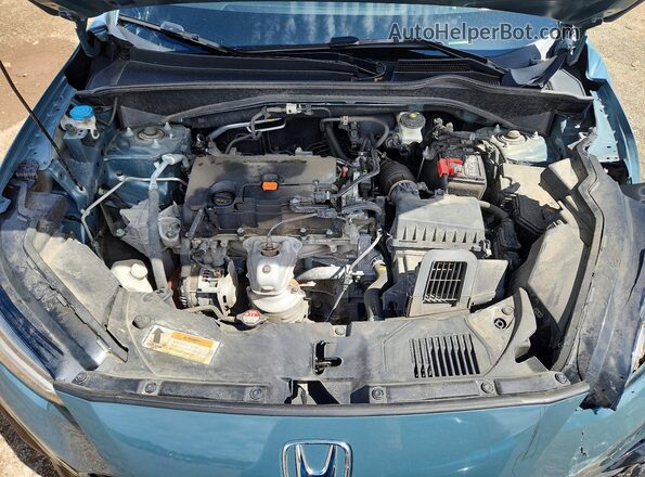 3CZRZ2H71SM748602 2025 HONDA HR-V Green ძრავის განყოფილების ხედი