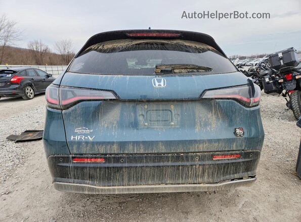 3CZRZ2H72RM736369 2024 HONDA HR-V Blue Rear view