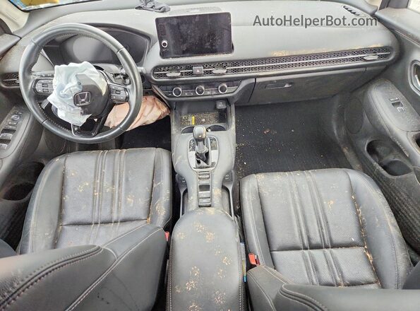 3CZRZ2H72RM736369 2024 HONDA HR-V Blue Dashboard view