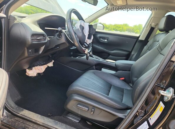 3CZRZ2H73RM706135 2024 HONDA HR-V Black Սալոնի դիմացի տեսք