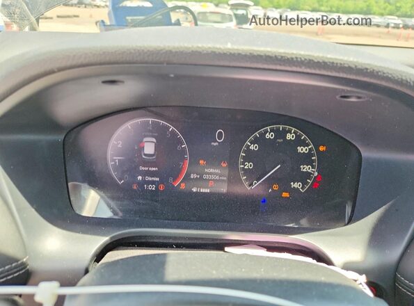 3CZRZ2H73RM706135 2024 HONDA HR-V Black Սարքավորումների վահանակի տեսք