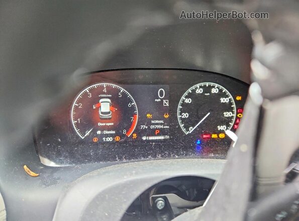 3CZRZ2H74SM789080 2025 HONDA HR-V Gray Вид щитка приладів