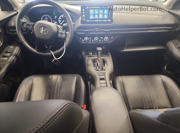 3CZRZ2H75RM752758 2024 HONDA HR-V Black Առջևի վահանակի տեսք