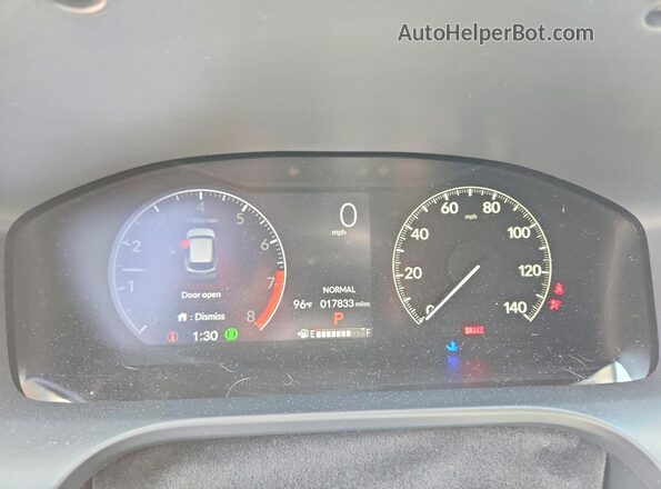 3CZRZ2H75SM745962 2025 HONDA HR-V Черный Вид щитка приборов