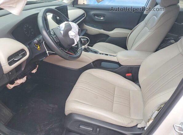 3CZRZ2H76PM700827 2023 HONDA HR-V White Front interior view