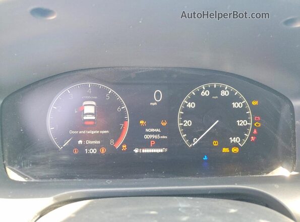 3CZRZ2H76RM753837 2024 HONDA HR-V Black Вид щитка приладів