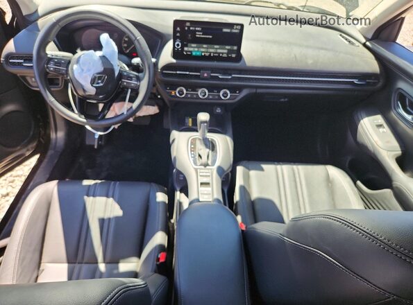 3CZRZ2H76SM737627 2025 HONDA HR-V Black Առջևի վահանակի տեսք