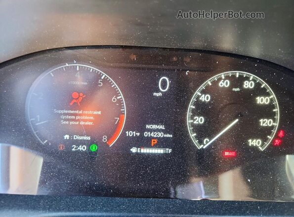 3CZRZ2H76SM737627 2025 HONDA HR-V Black Սարքավորումների վահանակի տեսք