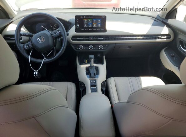 3CZRZ2H76SM795415 2025 HONDA HR-V Gray Dashboard view