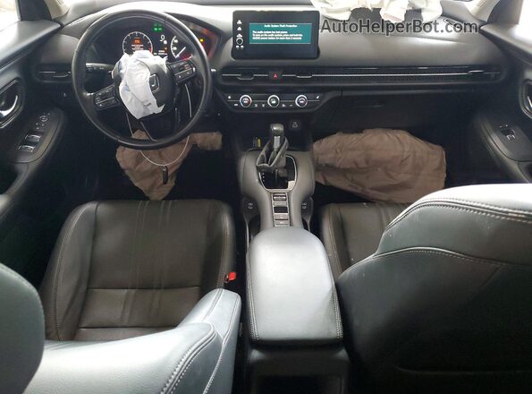 3CZRZ2H77SM745980 2025 HONDA HR-V Black Առջևի վահանակի տեսք