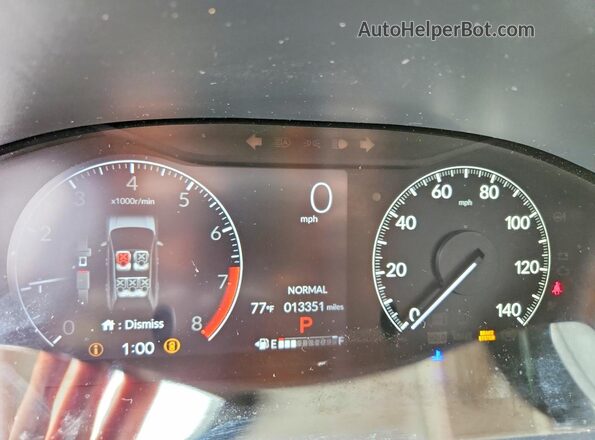 3CZRZ2H77TM710292 2026 HONDA HR-V White Widok zestawu wskaźników