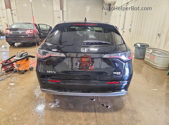3CZRZ2H78RM727675 2024 HONDA HR-V Black Widok z tyłu