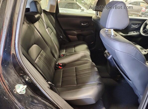 3CZRZ2H78RM727675 2024 HONDA HR-V Black Widok wnętrza z tyłu