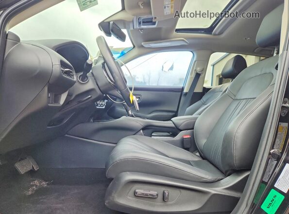 3CZRZ2H78RM727675 2024 HONDA HR-V Black Widok wnętrza z przodu