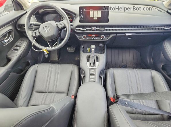 3CZRZ2H78RM727675 2024 HONDA HR-V Black Widok deski rozdzielczej