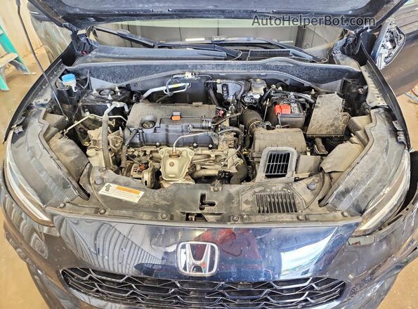 3CZRZ2H78RM727675 2024 HONDA HR-V Black Widok komory silnika